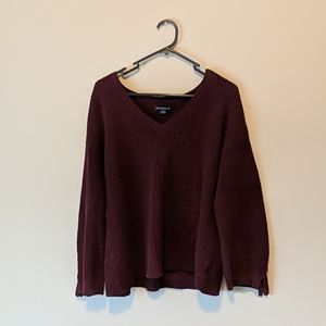 Wine Red Sweater